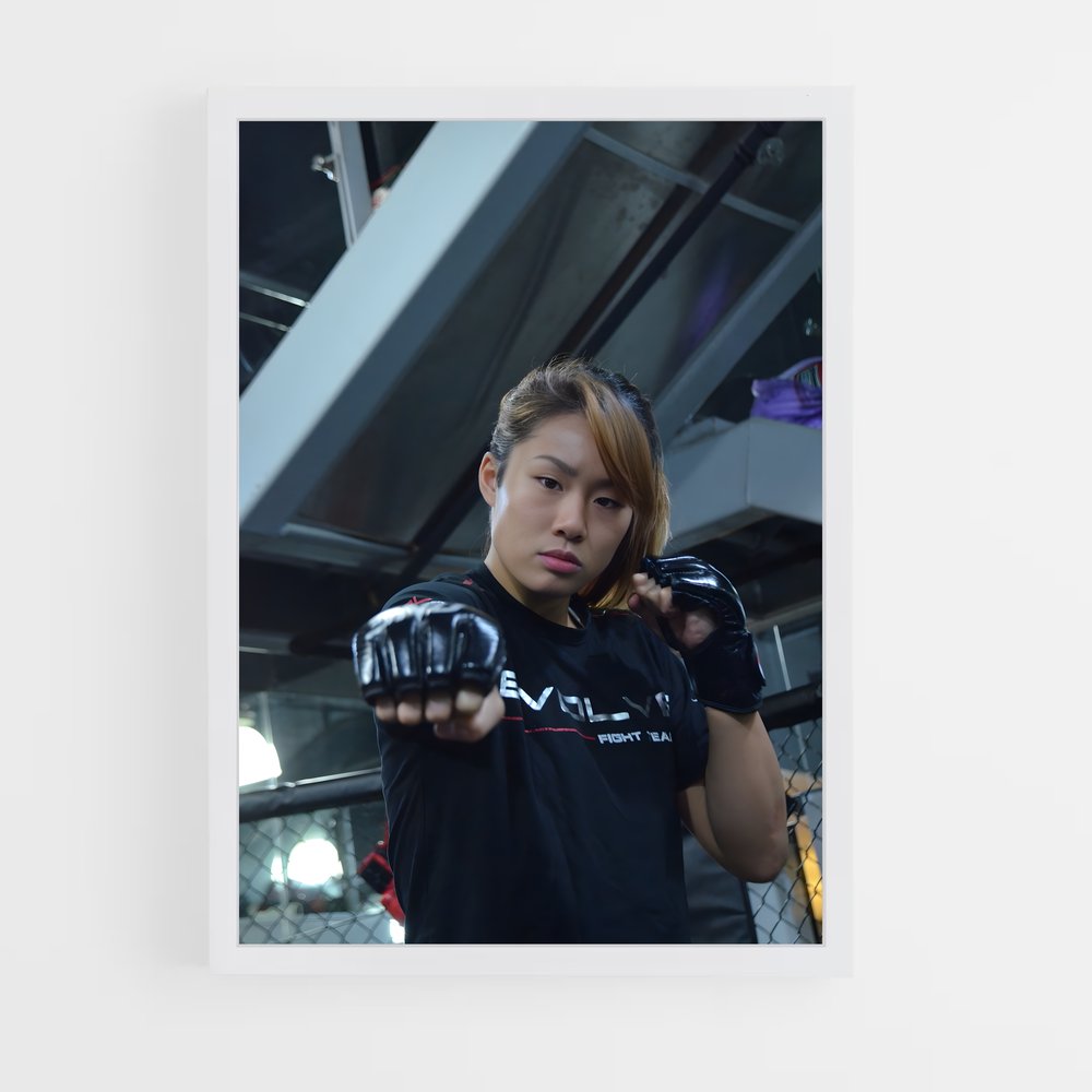 Poster Gloire dans le Ring – affiche MMA (vue 3)